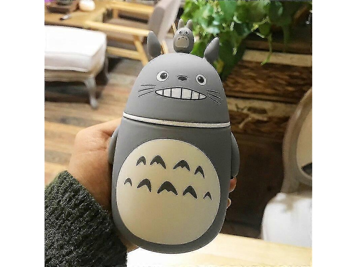 Garrafa Térmica Portátil De Aço Inoxidável 304 248ml, Desenho Animado Totoro, Copo Térmico De Anime E Caneca, Garrafa Térmica De Vidro Ly Ebike