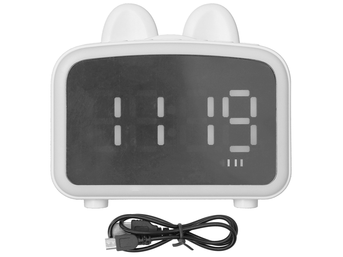 Relógio Despertador Bluetooth LAXISCREED Gato Display T
