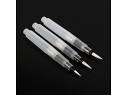 3pcs Pincel De Tinta De Agua Para Pintura Y Caligrafía Acuarela Herramienta Artística Set