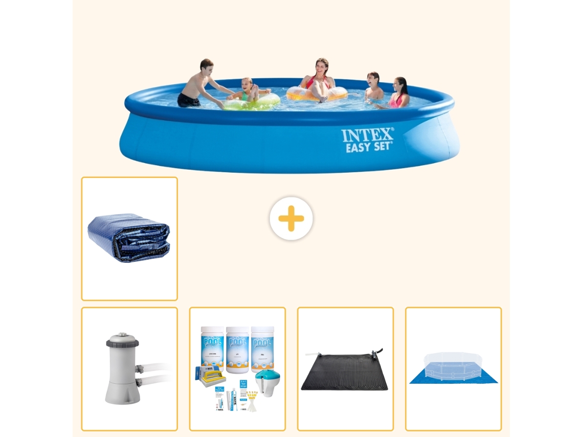 Intex Piscina Easy Set Redonda - 457x84 Cm - 6-peças S20280