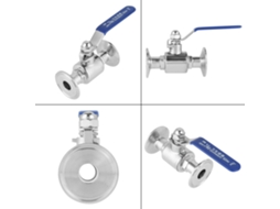 Válvula De Esfera Em Aço Inox Laxiscreed Dn20 Para Líquidos, Perfeita Para Fabrico De Cerveja Artesanal