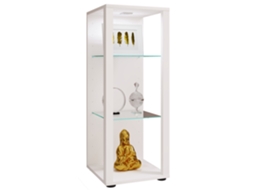 Vitrina De Vidro Em Madeira Glasol M Vcm