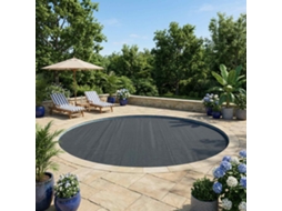 Vidaxl Capa Solar Para Piscina Extrapesada Ø 455 Cm 400 Μm Redondo Pe