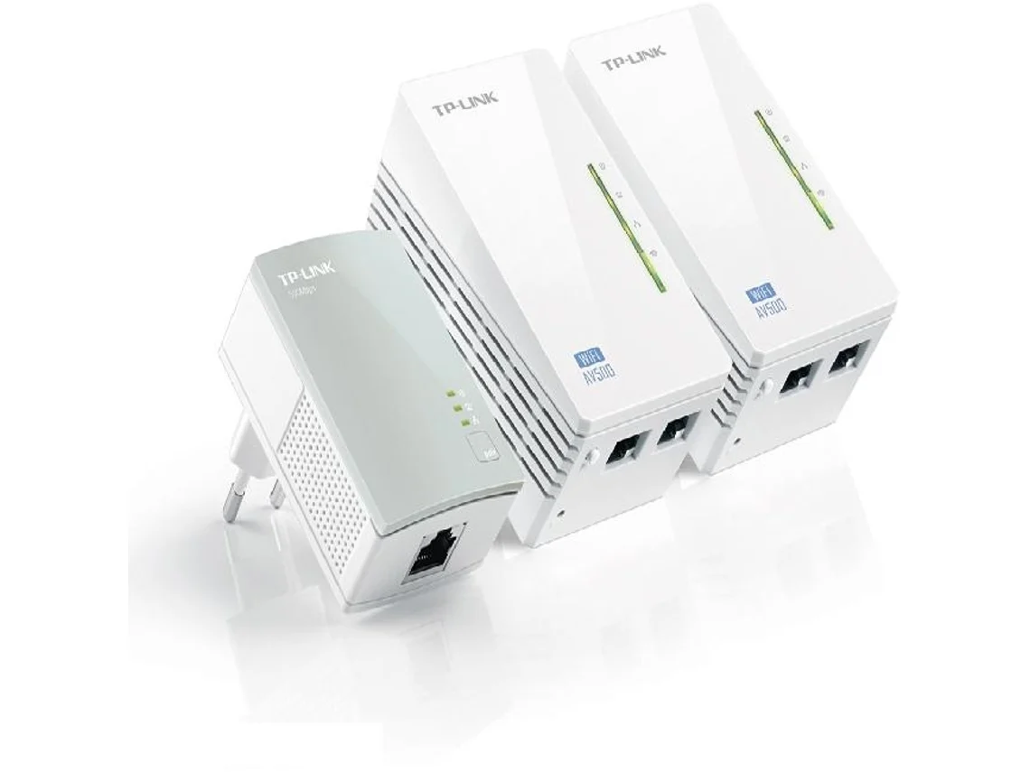 Kit Powerline PLC TP-LINK Wi-Fi AV600 Kit 3 TL-WPA4220T