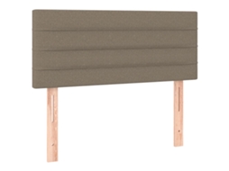 Headboard, Headboards Vidaxl Cinzento-acastanhado Tecido (100 Cm)