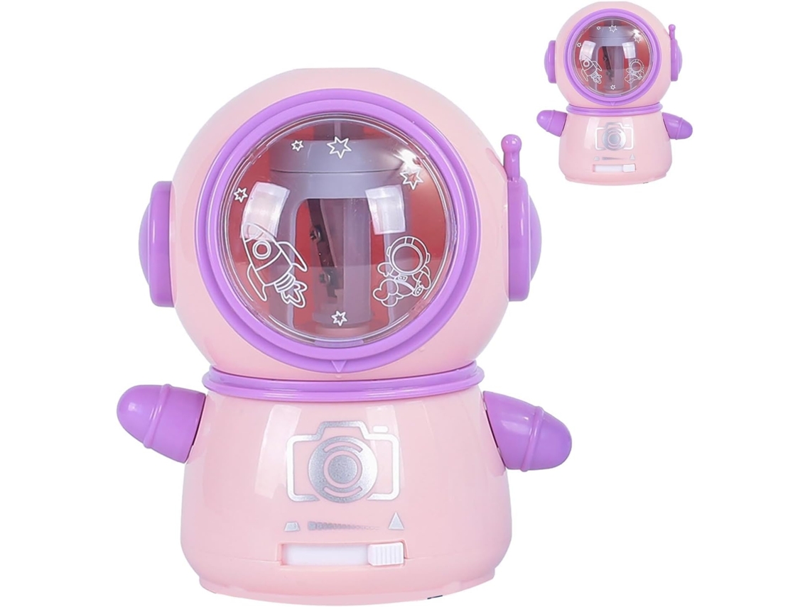 Suporte elétrico infantil Spacema com design animado, seguro e
