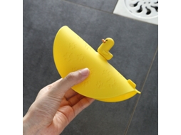 Filtro de Silicone para Ralo Chuveiro, Piso Cozinha, Tampa Banheira, Banheiro e Lavanderia AQUAFORGE (patinho Amarelo)