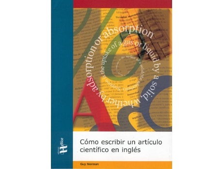 Livro Cómo Escribir Un Artículo Científico En Inglés de Guy Norman (Espanhol)