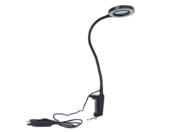 Lampa De Mesa Laxiscreed Com Lente De Aumento, Iluminação Usb E Brilho Ajustável Em 11 Níveis