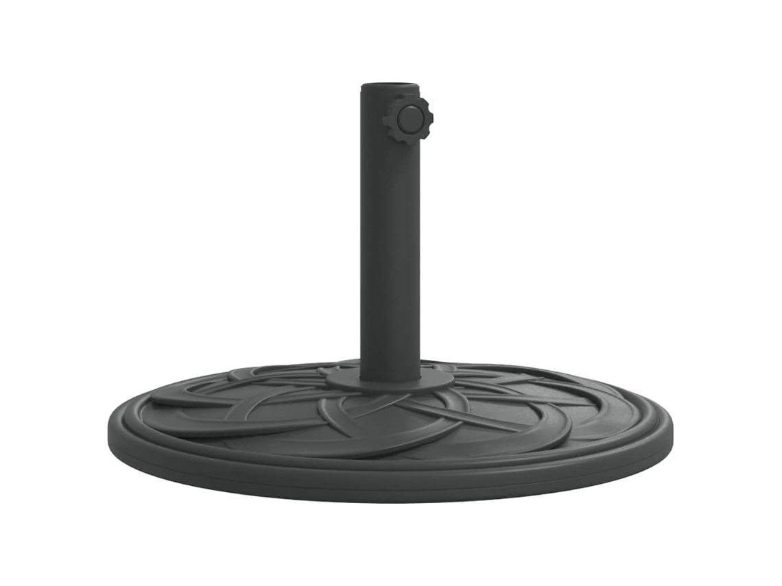 Parasol Base, Parasol Bases Vidaxl Preto Polietileno (n/a)