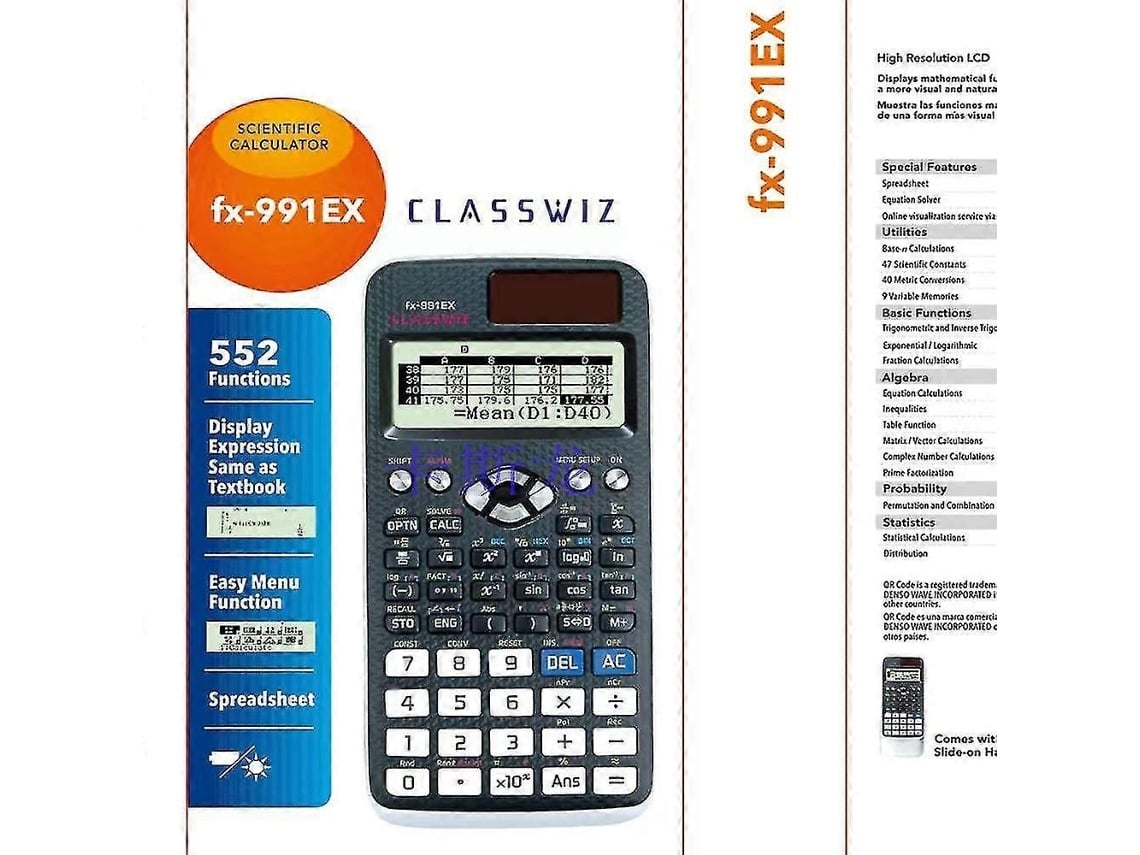 Calculadora Científica Fx-991ex Preta