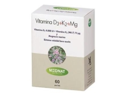 Vitamina D3+k2+mg 60per Mednat