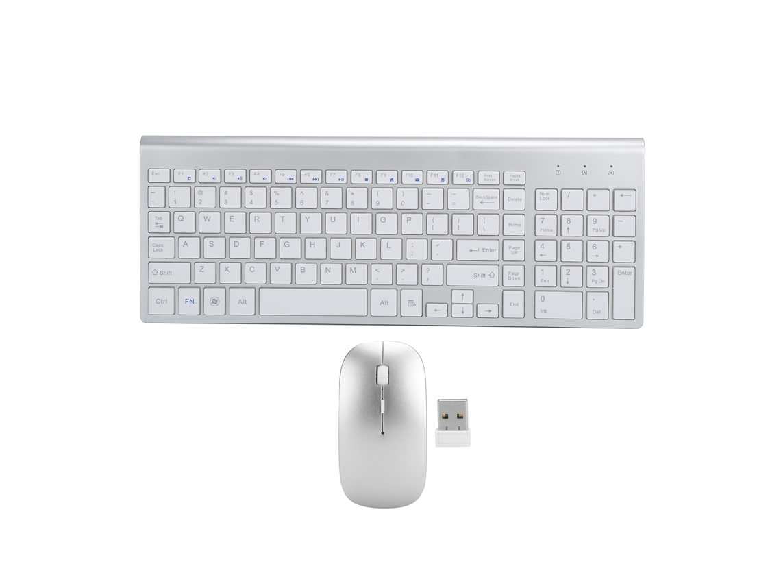 Combo De Teclado E Mouse Sem Fio 2.4g