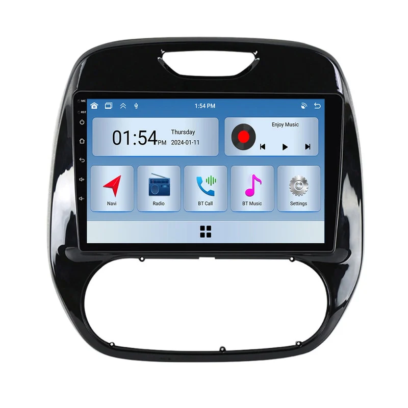 Som Automotivo Multimídia Szsmart 6gb Ram 128gb Rom Carplay Para Renault Kaptur 2016 2019 Carro Rádio Bluetooth Gps Navegação