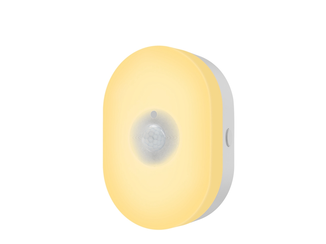 Luz Noturna WiFi Tuya com Indução e Controle YURU