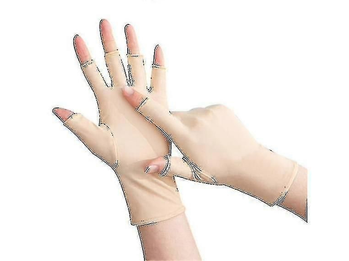 2 Pares de Luvas Uv para Lâmpada Unha Gel, Proteção Manicures Alta Qualidade GOKOCO
