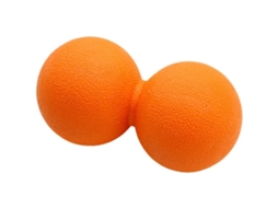 Amendoim Bola Miofascial Laranja Ioga Pés Costas