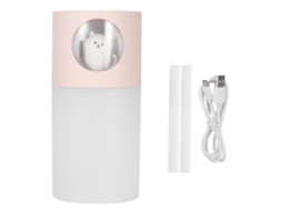 Laxiscreed Umidificador Usb Com Luz Quente, Desligamento Automático, 270ml, Ideal Para Decoração E Conforto No Escritório