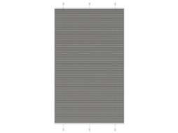 Vidaxl Antracite Plissada Cega 120x200 Cm Largura Tecido 119,4 Cm