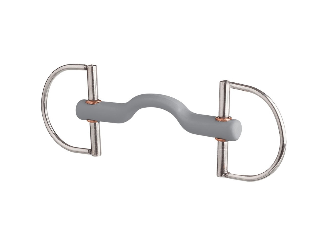 Bit Suave D-Tongue Arc Prateado 140 Mmberis