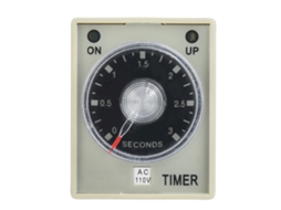 Relé Temporizador Ah3 3 Tipo Electrónico Ajustable Retardo de Liberación 8 Pines 3s (ac110v)