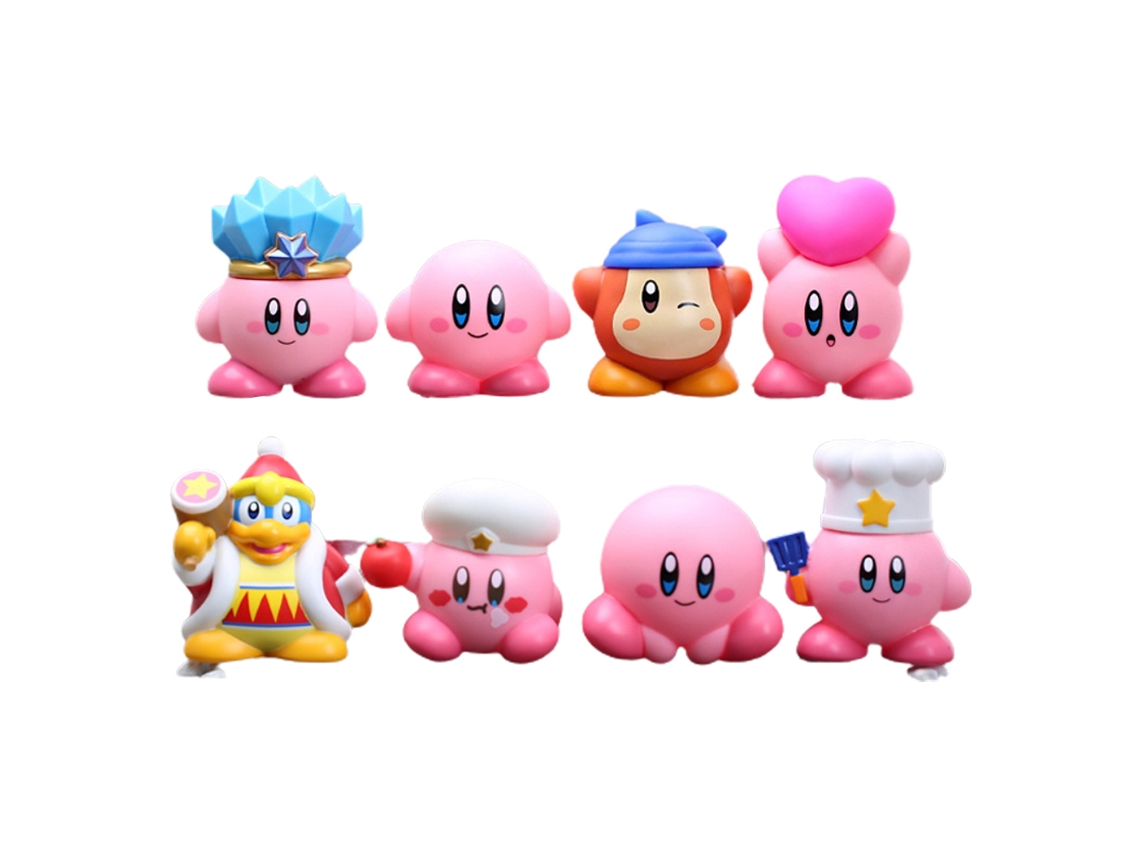 Primerox conjunto 8 Figuras de Ação de Jogo Modelo Estátua Brinquedos Decorativos Presente