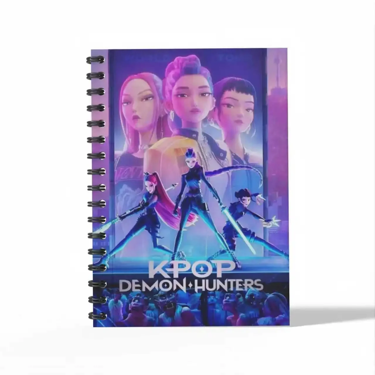 Caderno Com Capa De Anime Devil Hunter, Ideal Para Estudantes, Perfeito Presentear Em 2026. Aniversários, Festivais E Natal.-aquaforge