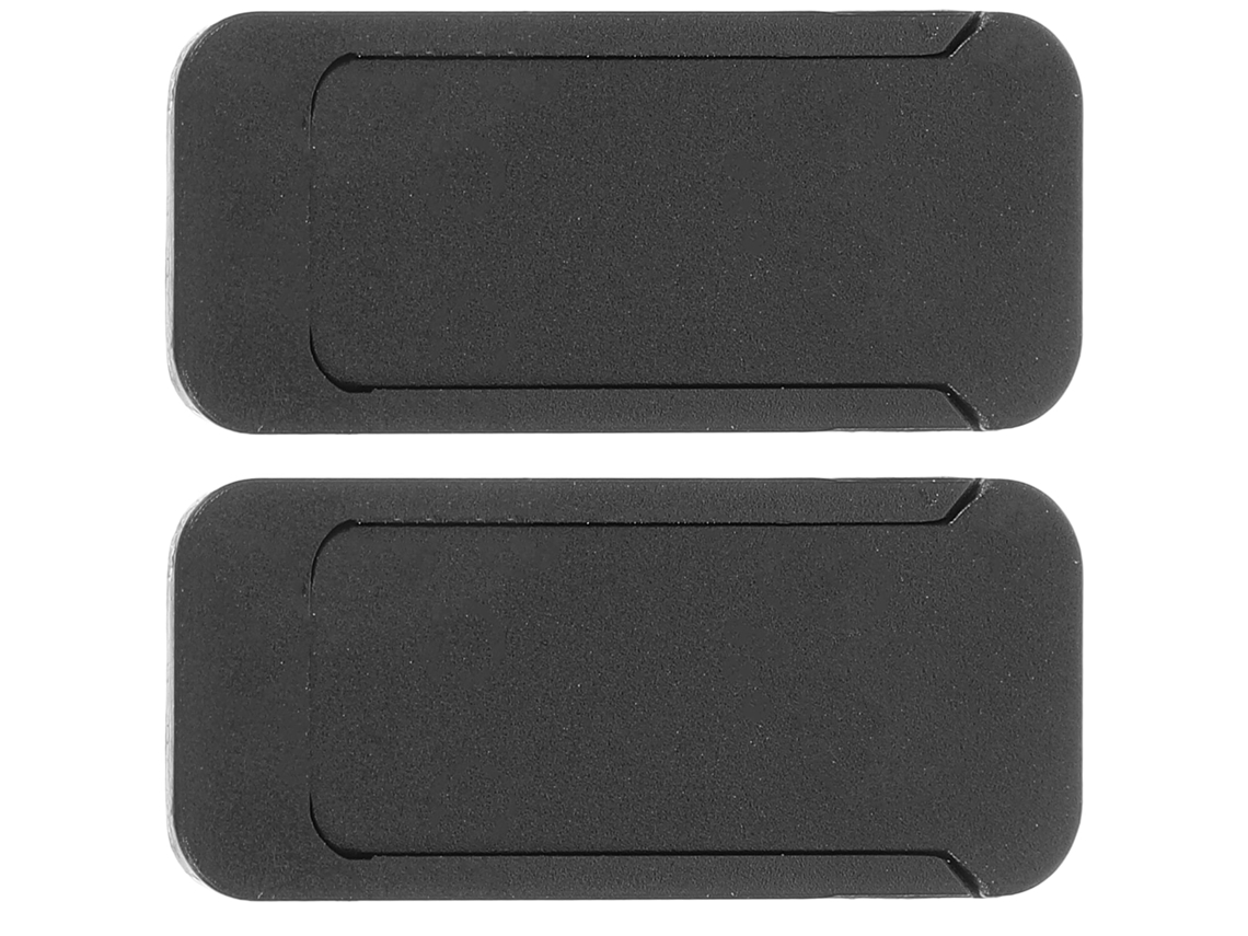 2 capas deslizantes quadradas para webcam de laptops, proteção de privacidade