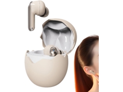 Fone De Ouvido Sem Fio, Compacto, Intra-auricular, Em Formato De Ovo.