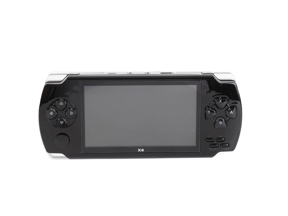 Console de jogos portátil retrô com tela 4.3 polegadas 8gb mp5 player handheld S/MARCA