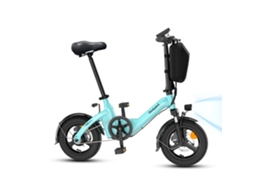 Bicicleta Elétrica Dobrável BODYWEL T16 Pro de 14" com Bateria de 360 ​​wh e Aplicação de Suporte.