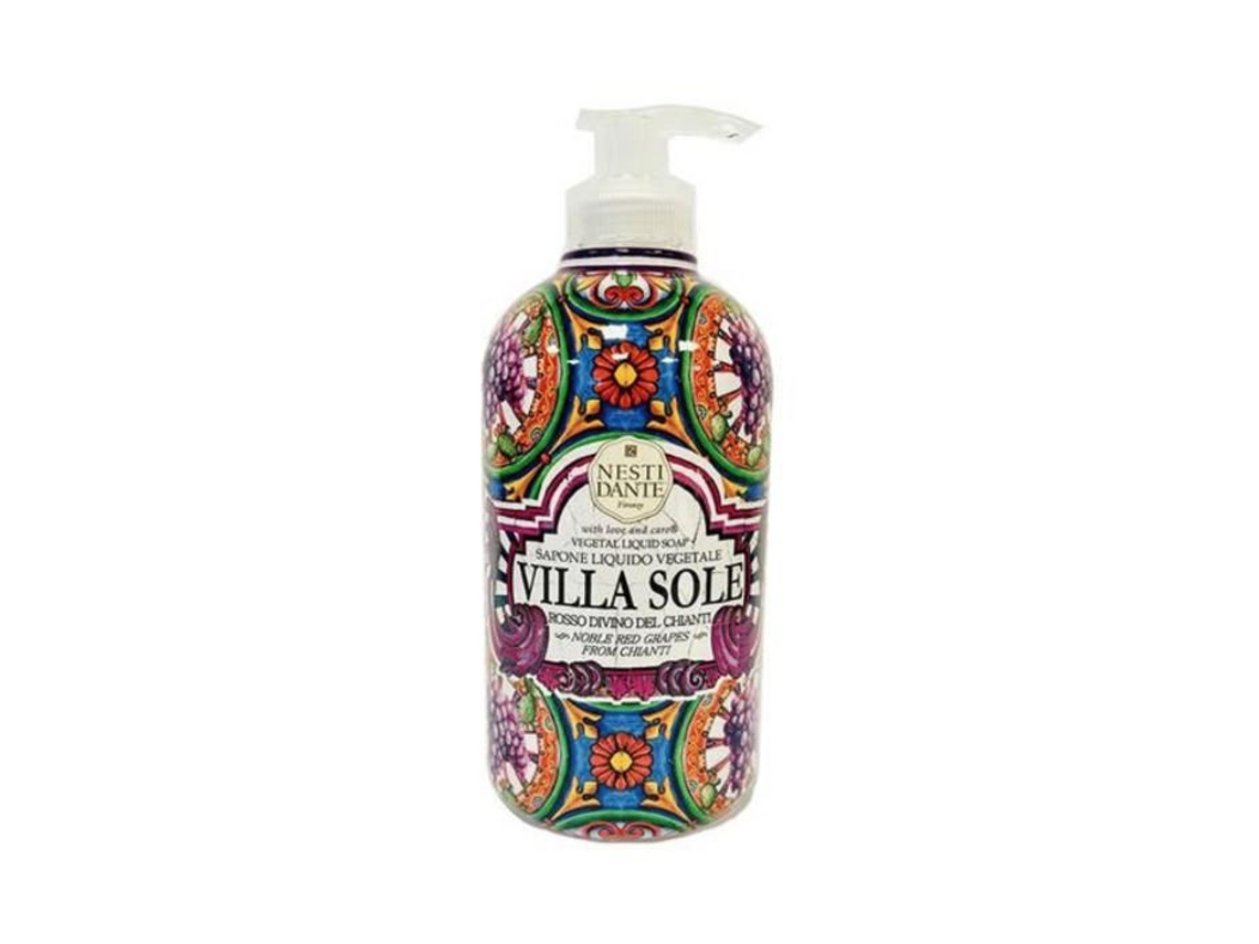 Sabonete Líquido Vegetal Nesti Dante 500ml Villa Sole Rosso Divino Del Chianti