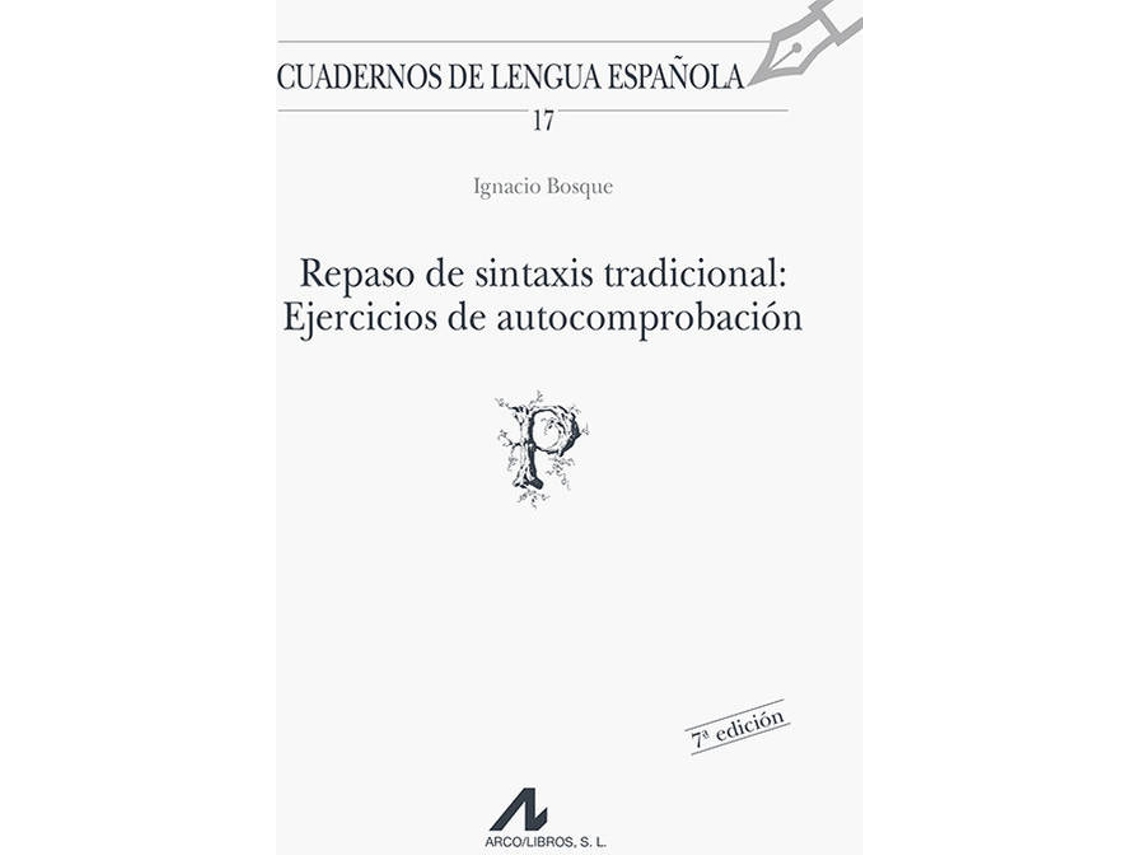 Livro Repaso Sintaxis Tradicional de Ignacio Bosque (Espanhol)