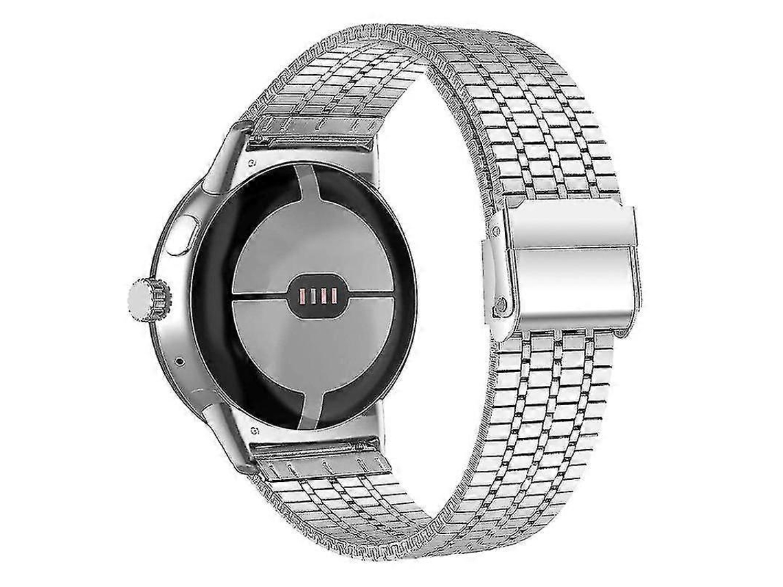 Pulseira De Reposição Para Smartwatch Google Pixel Watch Luster Steel Com Fivela Olysi Shop