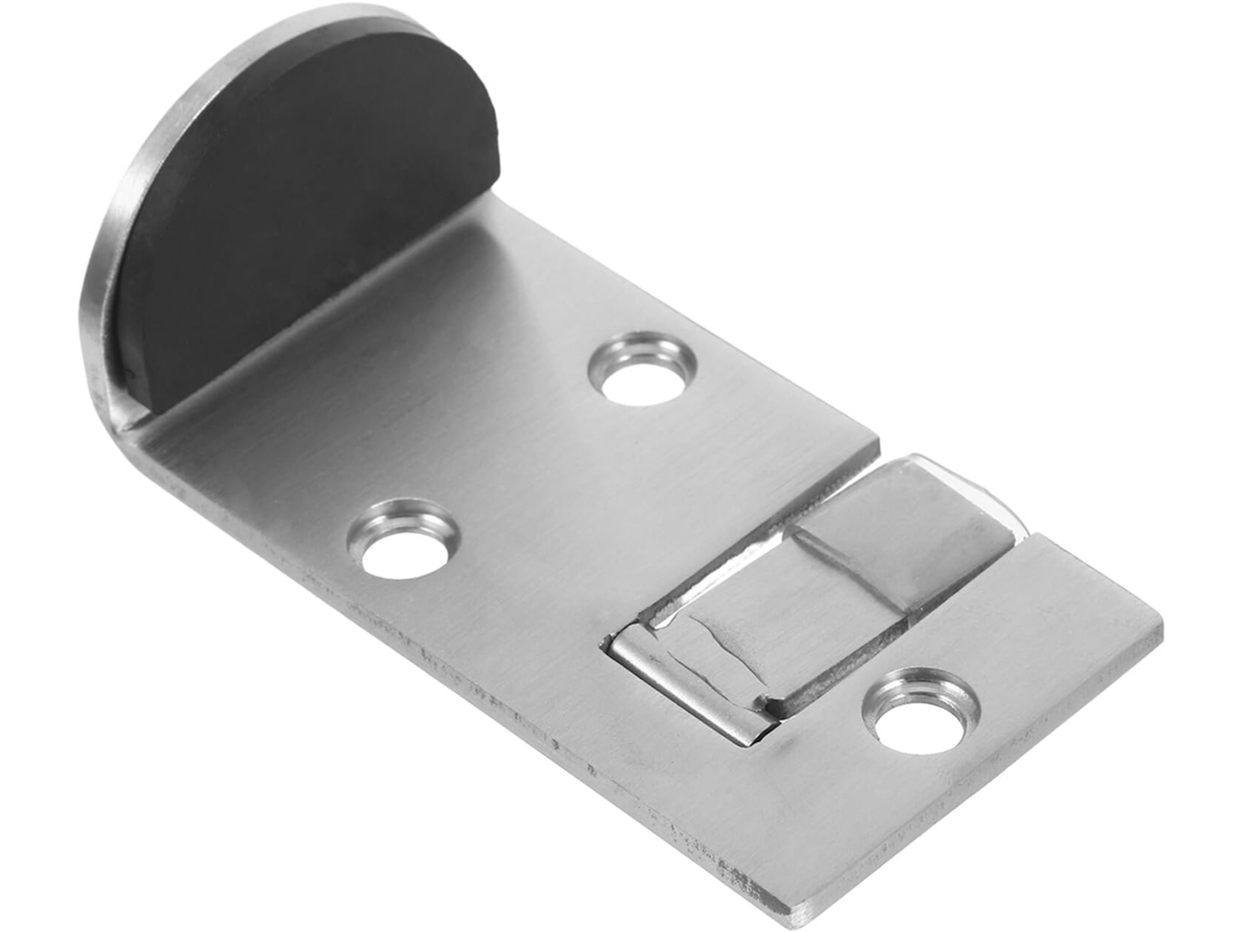 Batente De Porta Metálico Aboofan Com Estrutura Robusta Em Aço Inoxidável E Compatibilidade Universal Para Escritórios