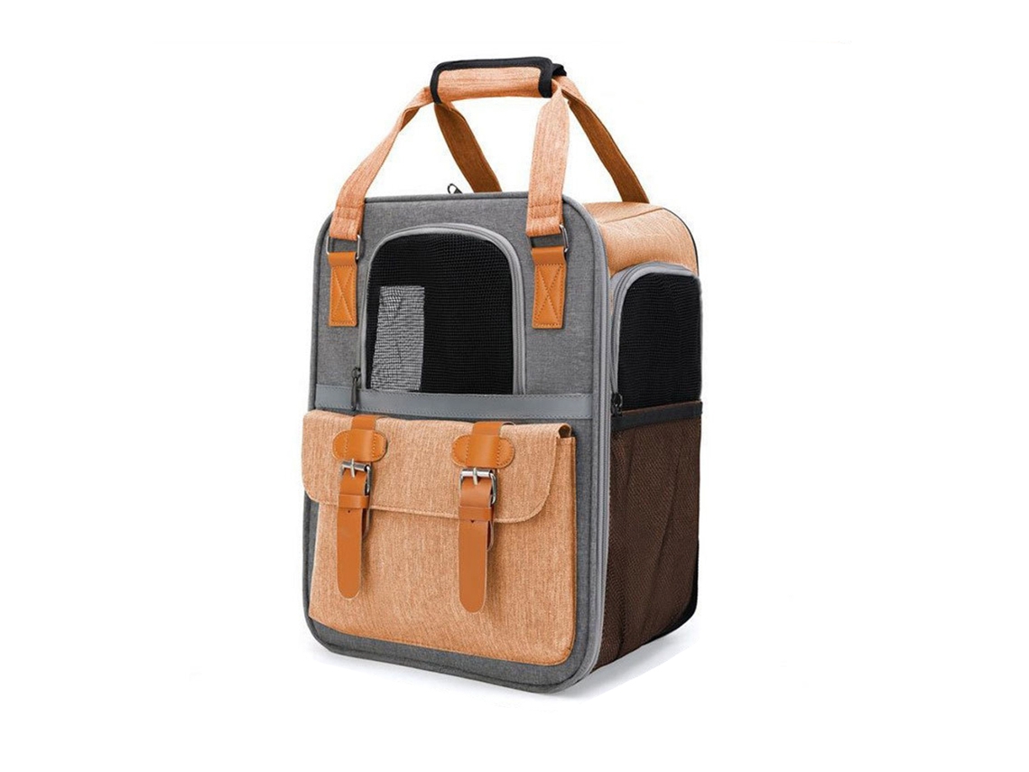 Mochila de Transporte para Animais de Estimação, Laranja AQUAFORGE