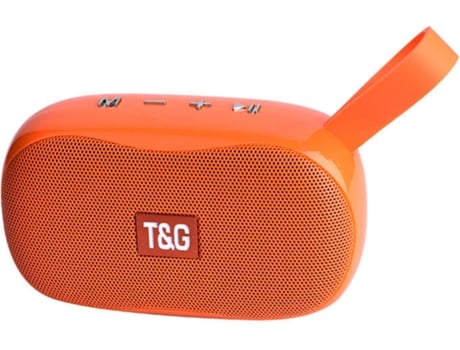 Coluna Bluetooth RITTEREC TG173 (Laranja - Alcance: até 10 m)
