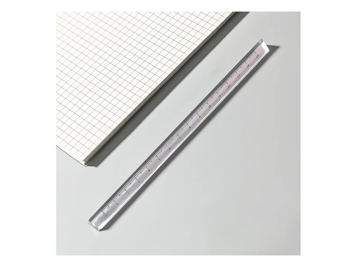 Régua Transparente De 15 Cm E 20 Cm, Régua Criativa, Ferramenta De