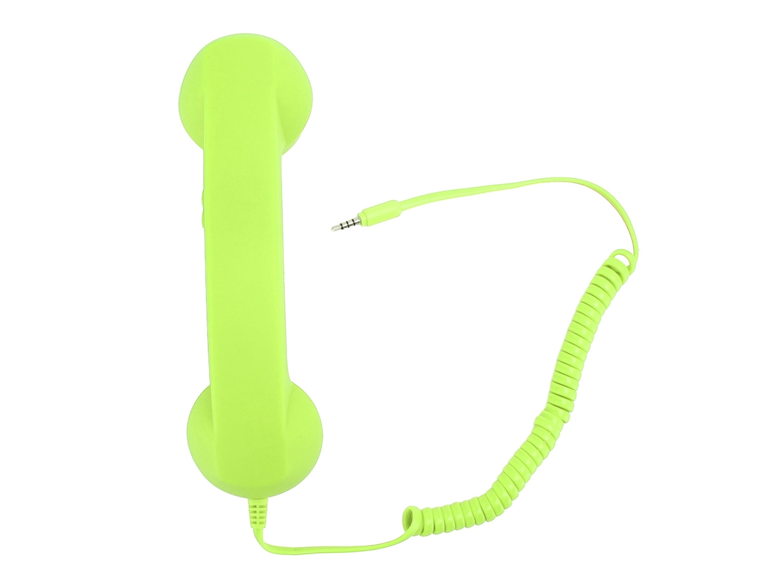 Receiver Telefônico Retrô 3.5mm Plug Prova De Radiação