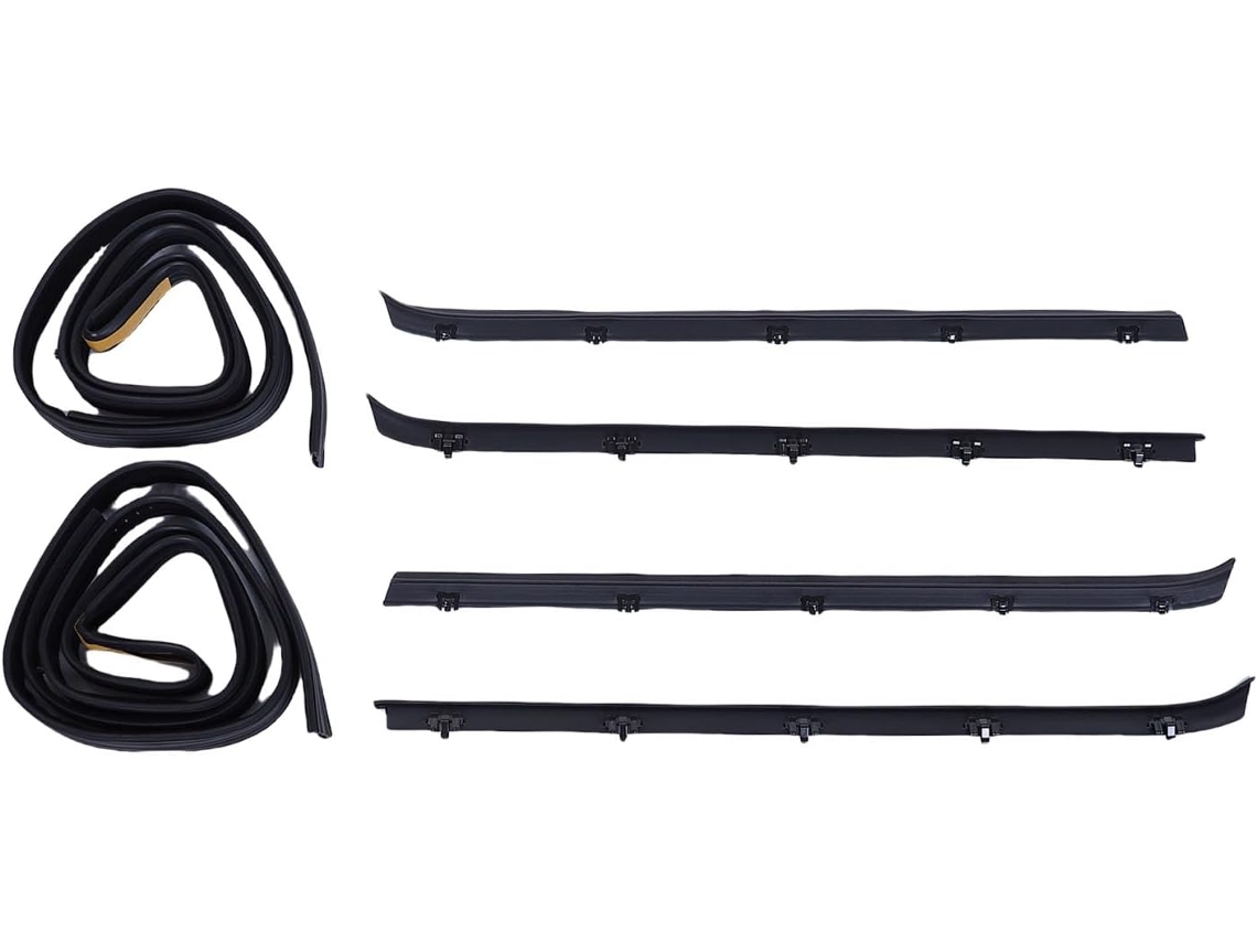 Kit De Vedação Para Janela Da Porta Dianteira, 15569071 Feltro E