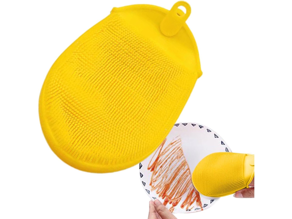 Esponjas De Silicone Para Lavar Louça, Antiaderentes, De Secagem Rápida E Fáceis De Limpar.
