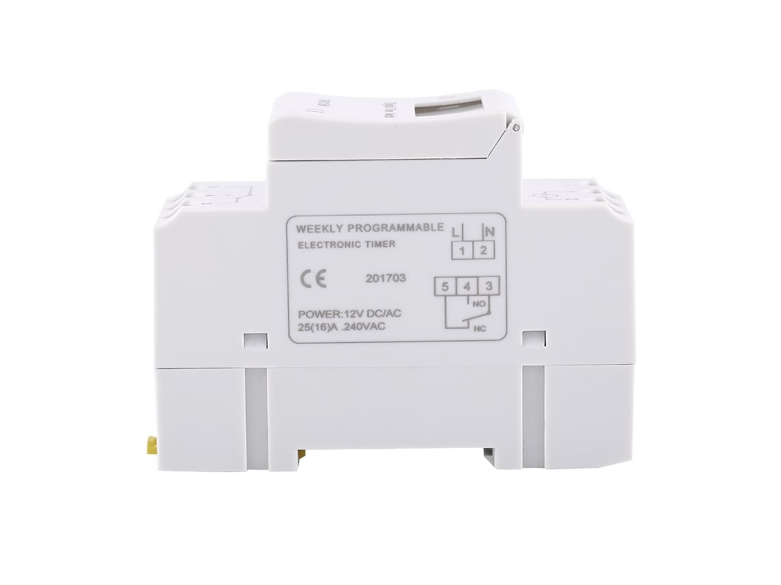 Timer Relé Eletrônico com Lcd Programável Semanal