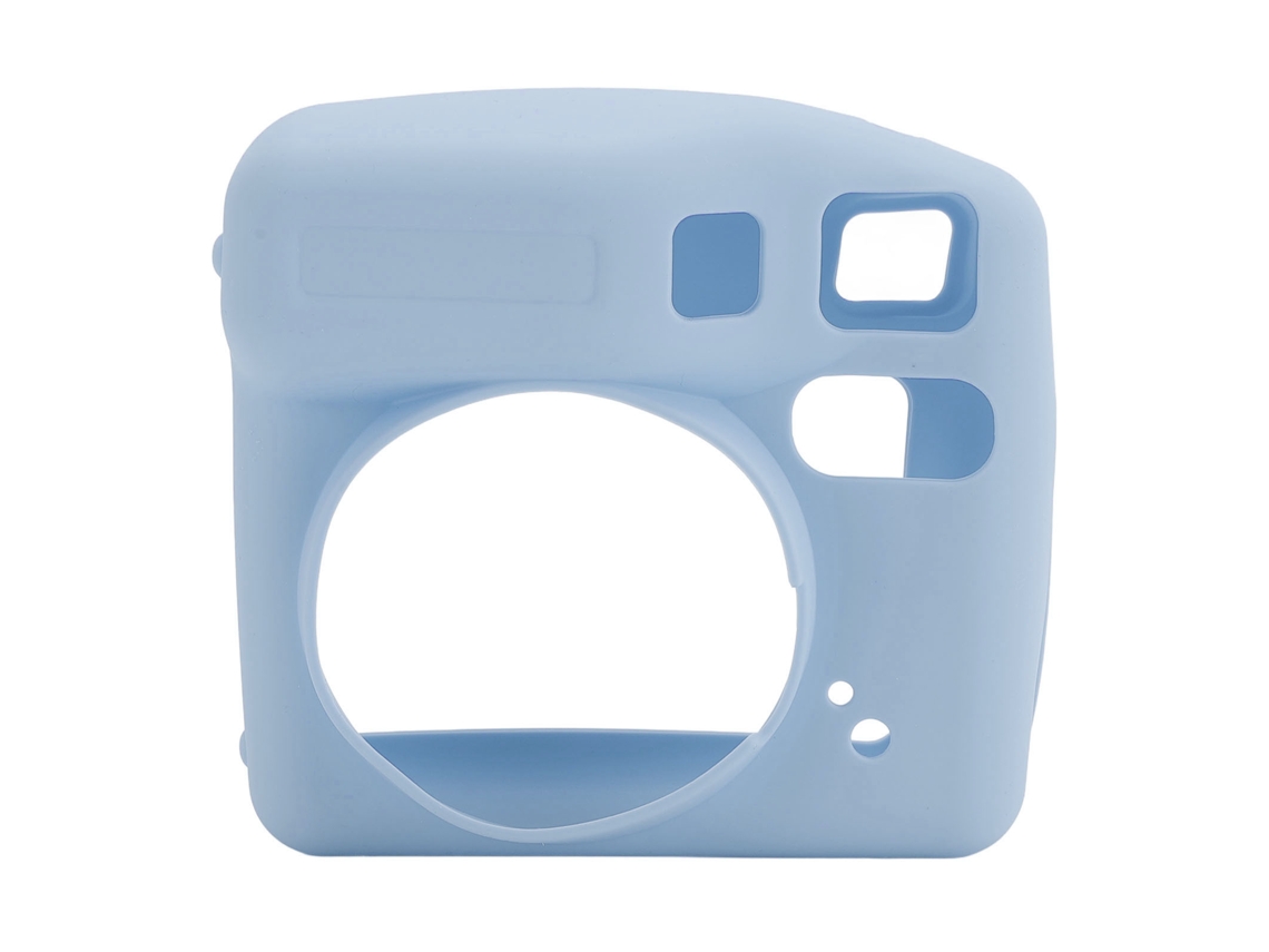 Instant Camera Silicone Protective Case For Se Wear Fall Resistant Soft Shell Pure Color Blue LAXISCREED
