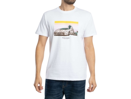 T-shirt De Homem Weekend Offender Quaaludes Algodão Branco (l)
