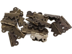 Conjunto De 20 Dobradiças Vintage Em Bronze Para Armários, Resistentes, Em Ferro, Tamanho Mini 2, 5x 2cm, Ideais Para