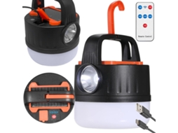 Lâmpada De Acampamento Lanterna / Lâmpada De Barraca Lâmpada Para Acampamento Painel Solar Aquaforge