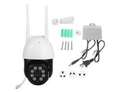 Câmera de Segurança 5mp Sem Fio Externa Wifi 1080p Visão Noturna Colorida Ai Detecção de Movimento Voz Bidirecional App Tuya