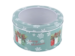 Ornamento de Natal Boneco de Neve Azul Claro Worten