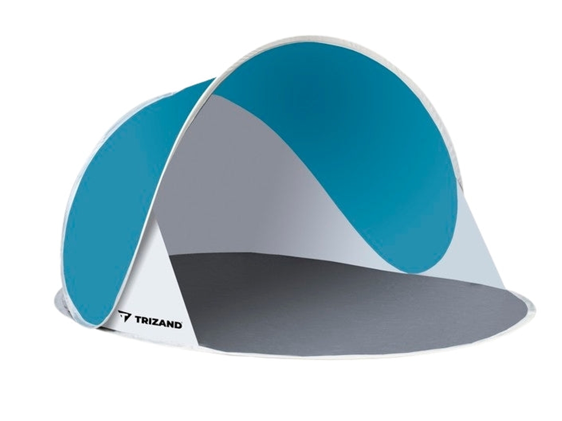 Tenda De Praia Pop-up, Turquesa E Cinza, 145x100x70 Cm