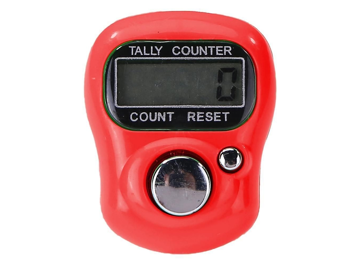 Contador Digital De Dedos Eletrônico Mini Com Display Lcd